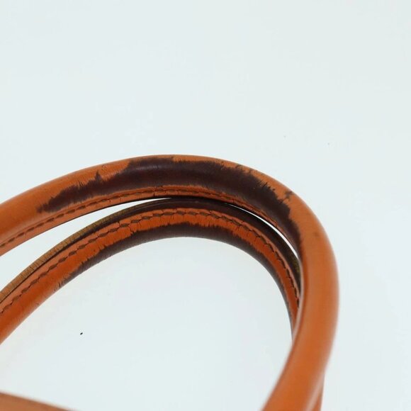 LOUIS VUITTON Epi Pont Neuf Hand Bag Orange Mandarin M5205H LV Auth 83876 - Picture 10 of 16